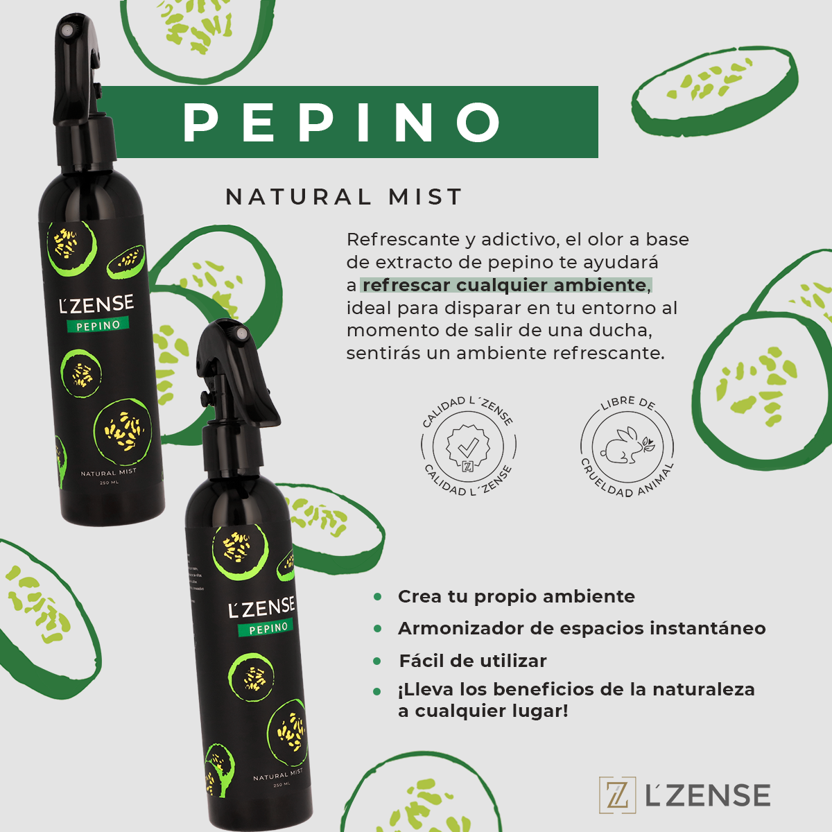 NATURAL MIST -  PEPINO